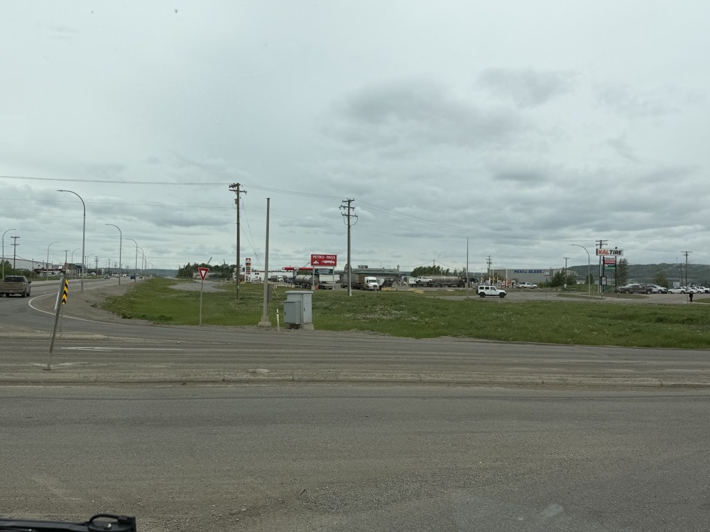 Heading to a Petro station Heading to a Petro station
