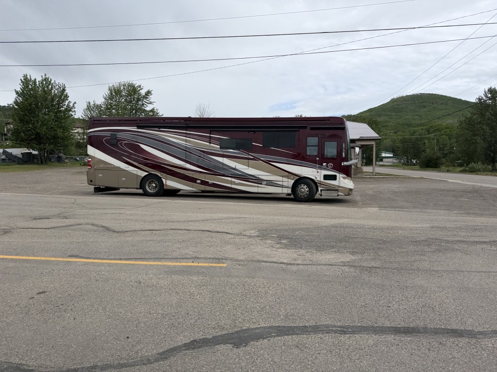 Lunch stop at A&W in Chetwynd