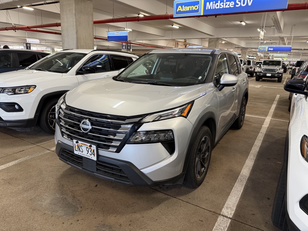 Our rental car