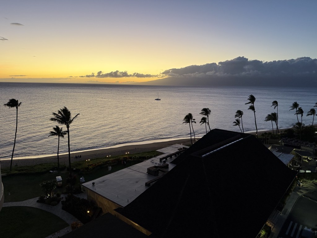 View from our balcony / lanai