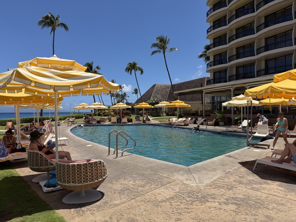 Exploring the resort