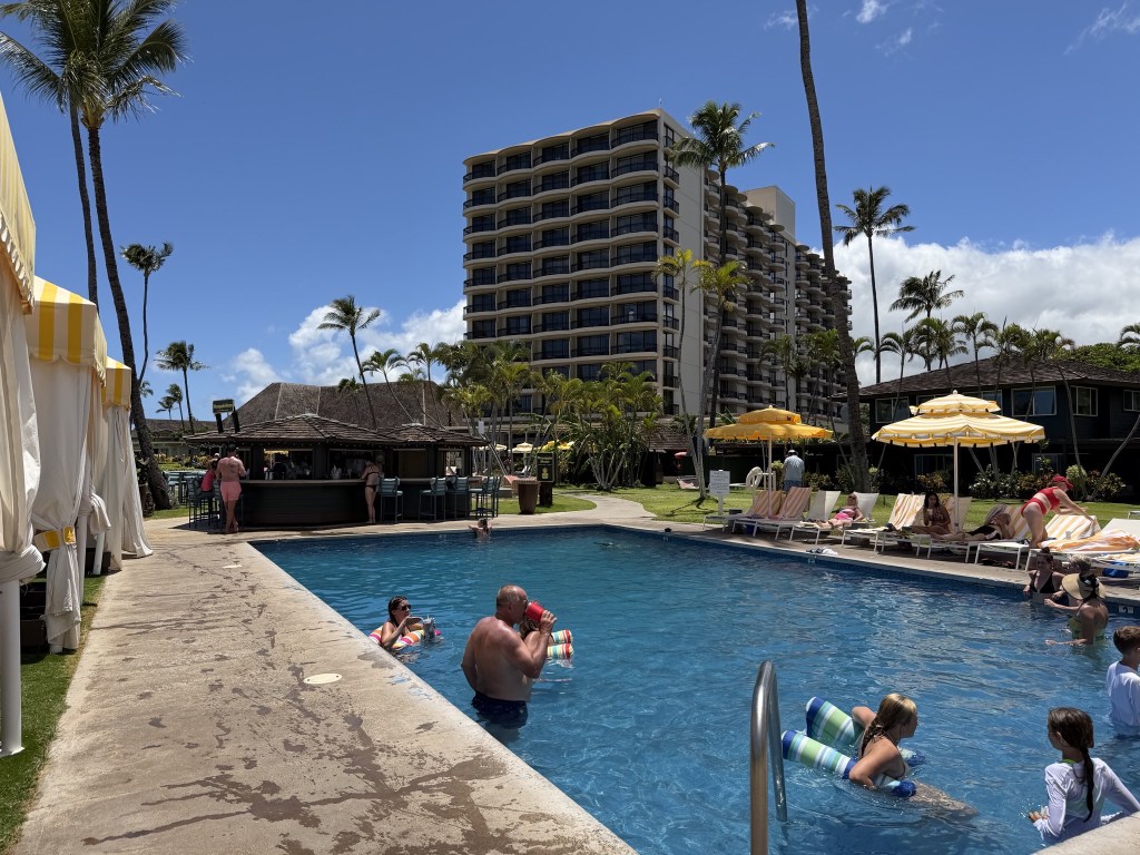 Exploring the resort