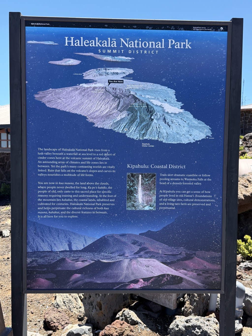 Summit district sign Summit district sign
