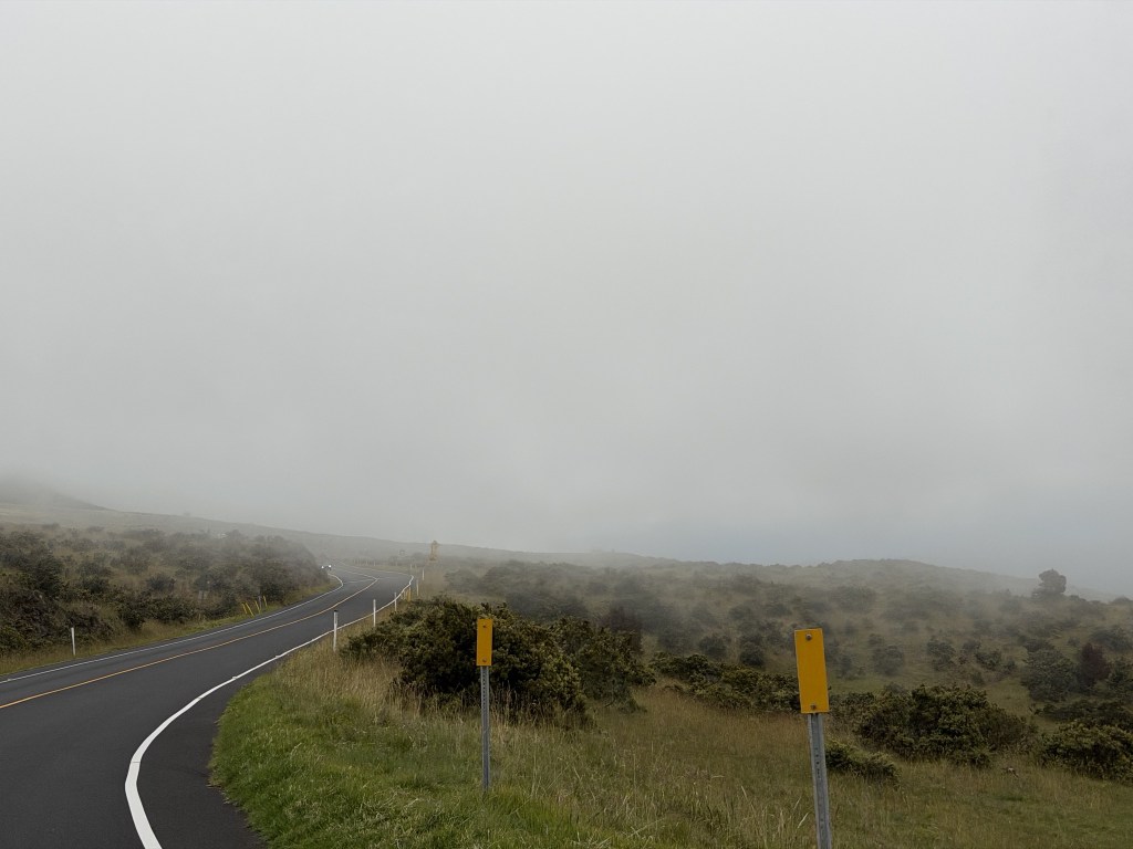 Down into the clouds Down into the clouds