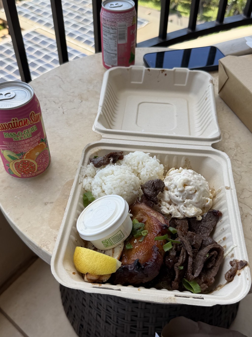 Hawaiian takeout for lunch