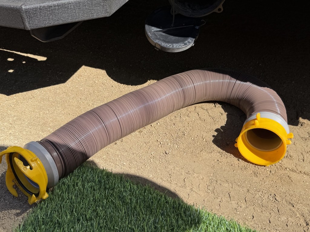 Gray tank hose Gray tank hose