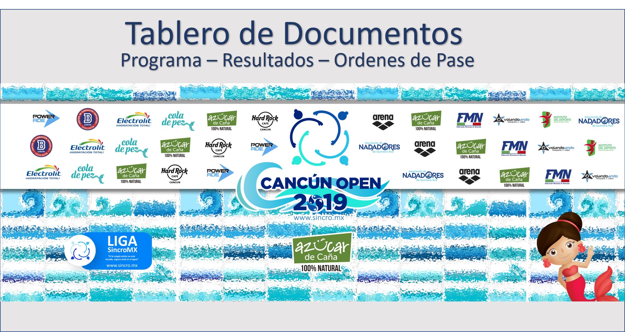 Documentos-Documents Cancun Sincro Open Azucar de Caña 2019