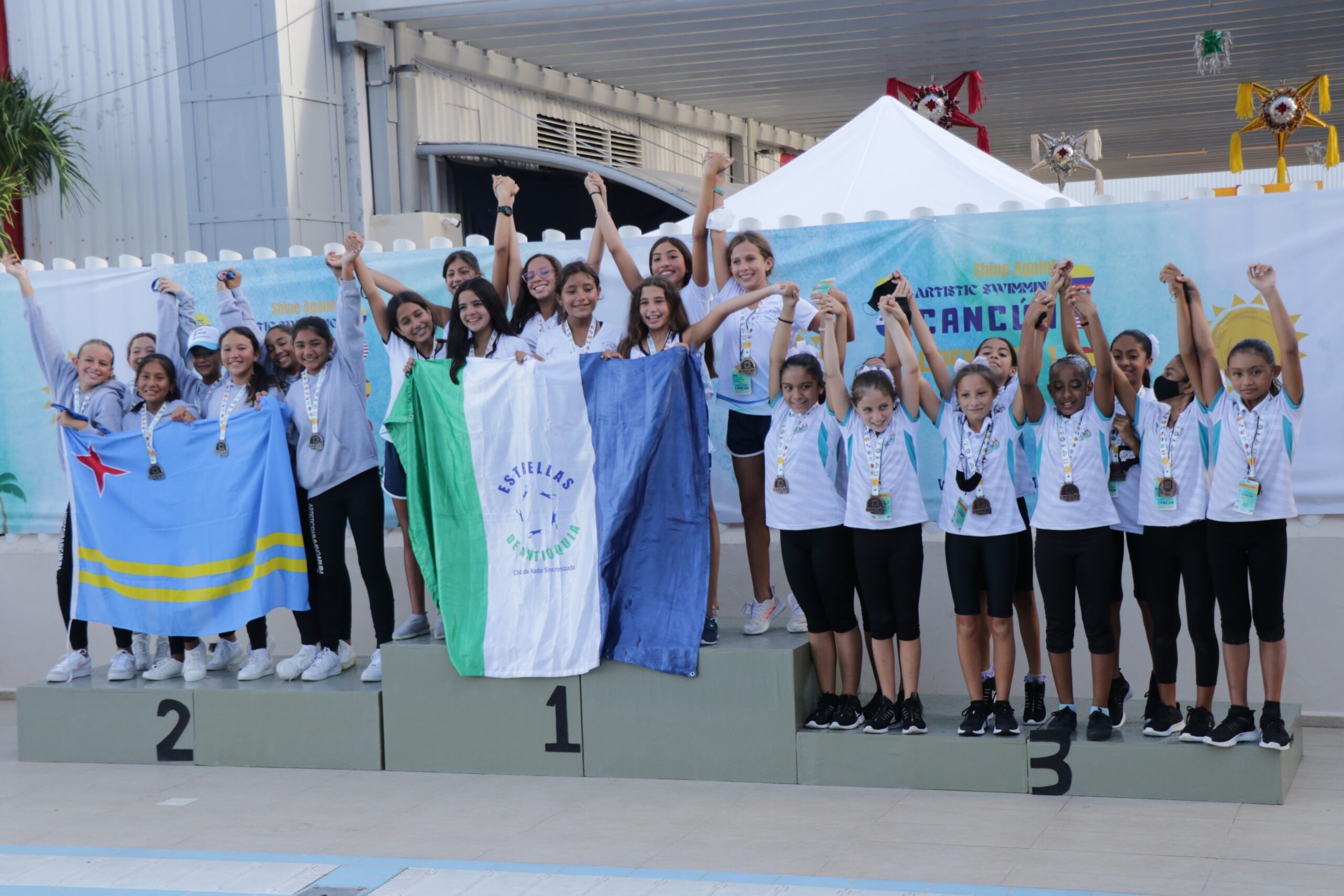 Estrellas de Antioquia, Campeón Absoluto del Cancun Open Internacional 2021