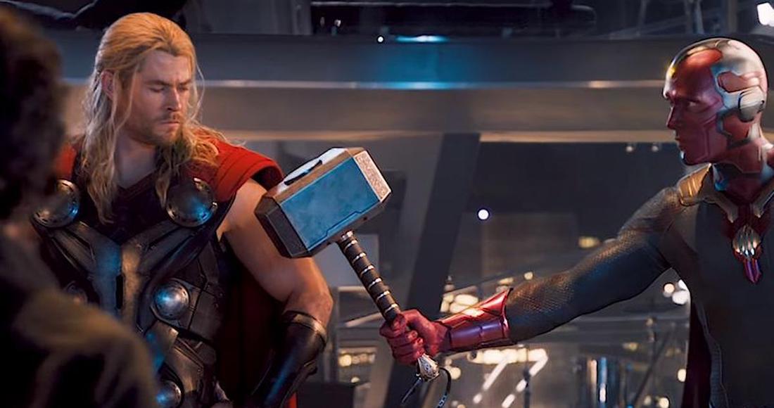¿Por qué Visión pudo alzar el martillo de Thor en La era