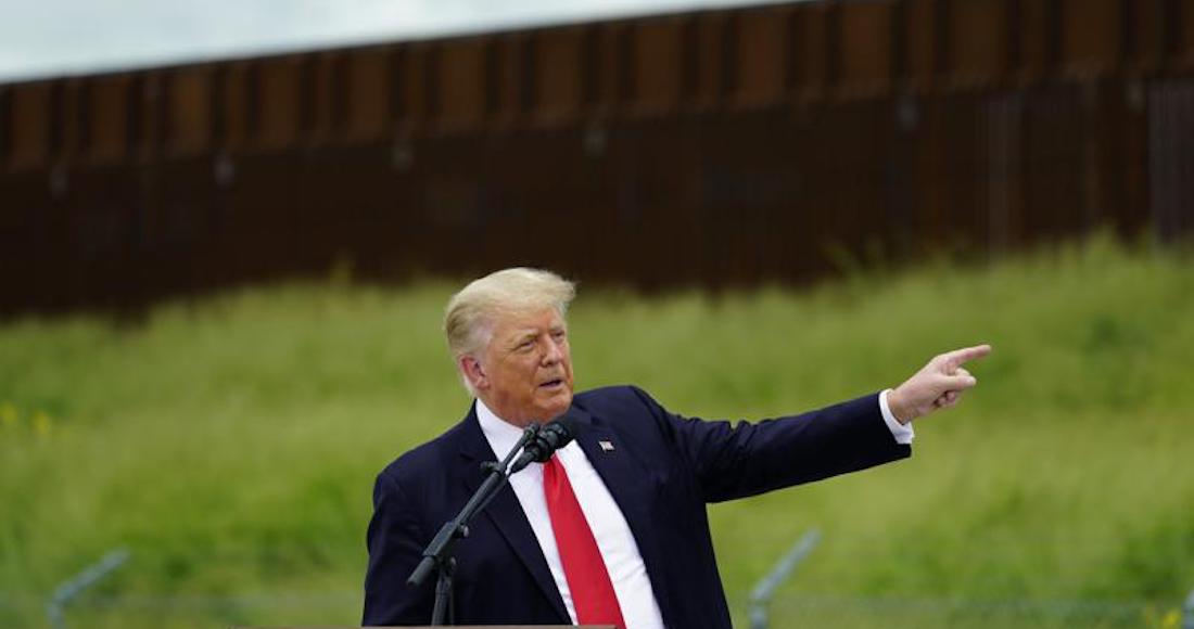 Trump vuelve a la política en el muro. AMLO es "increíble", afirma - Vimarsana News