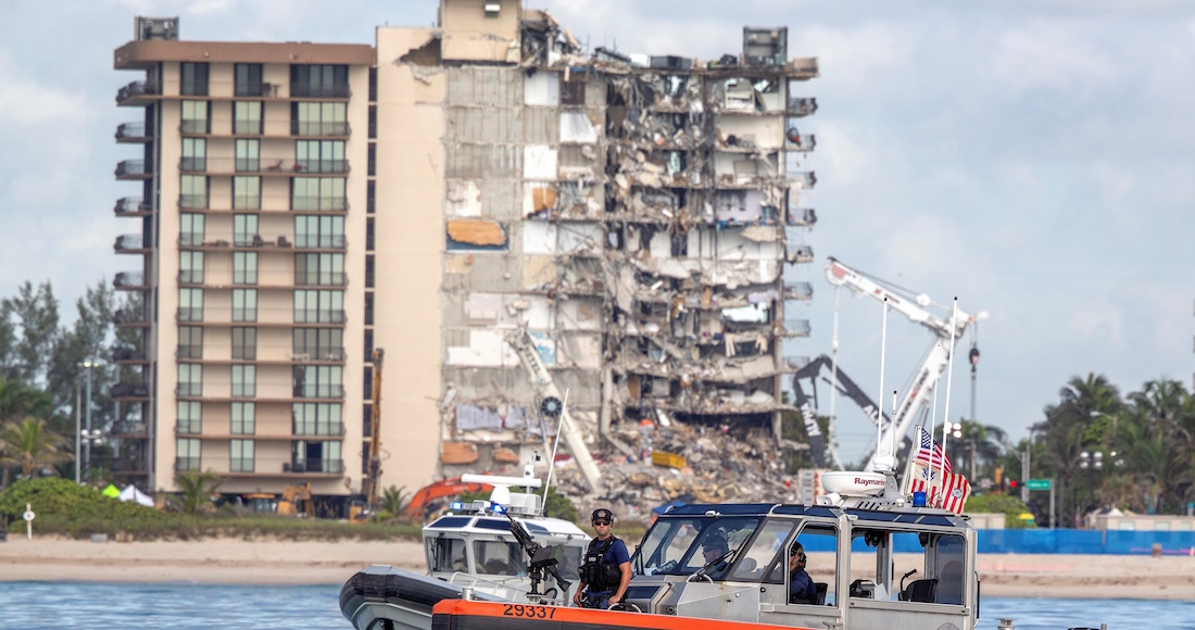 Tormenta "Elsa" presiona labores para derrumbar condominio en Miami - Vimarsana News