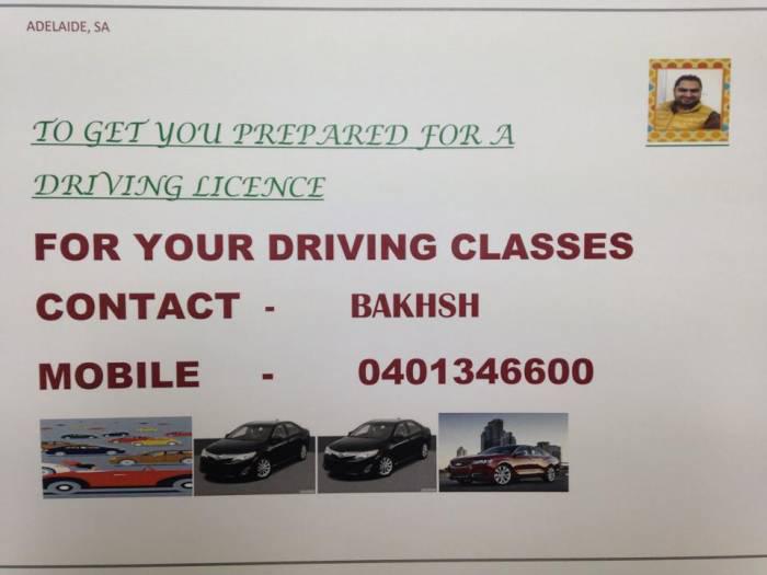 Bakhsh driving school adelaide, sa