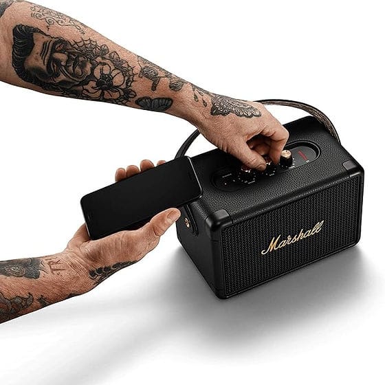 Marshall Kilburn II Black & Brass – Powerful Portable Audio