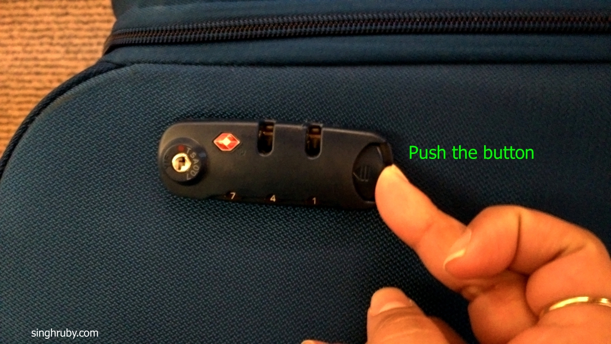 How to reset the TSA lock on your luggage Life and Its