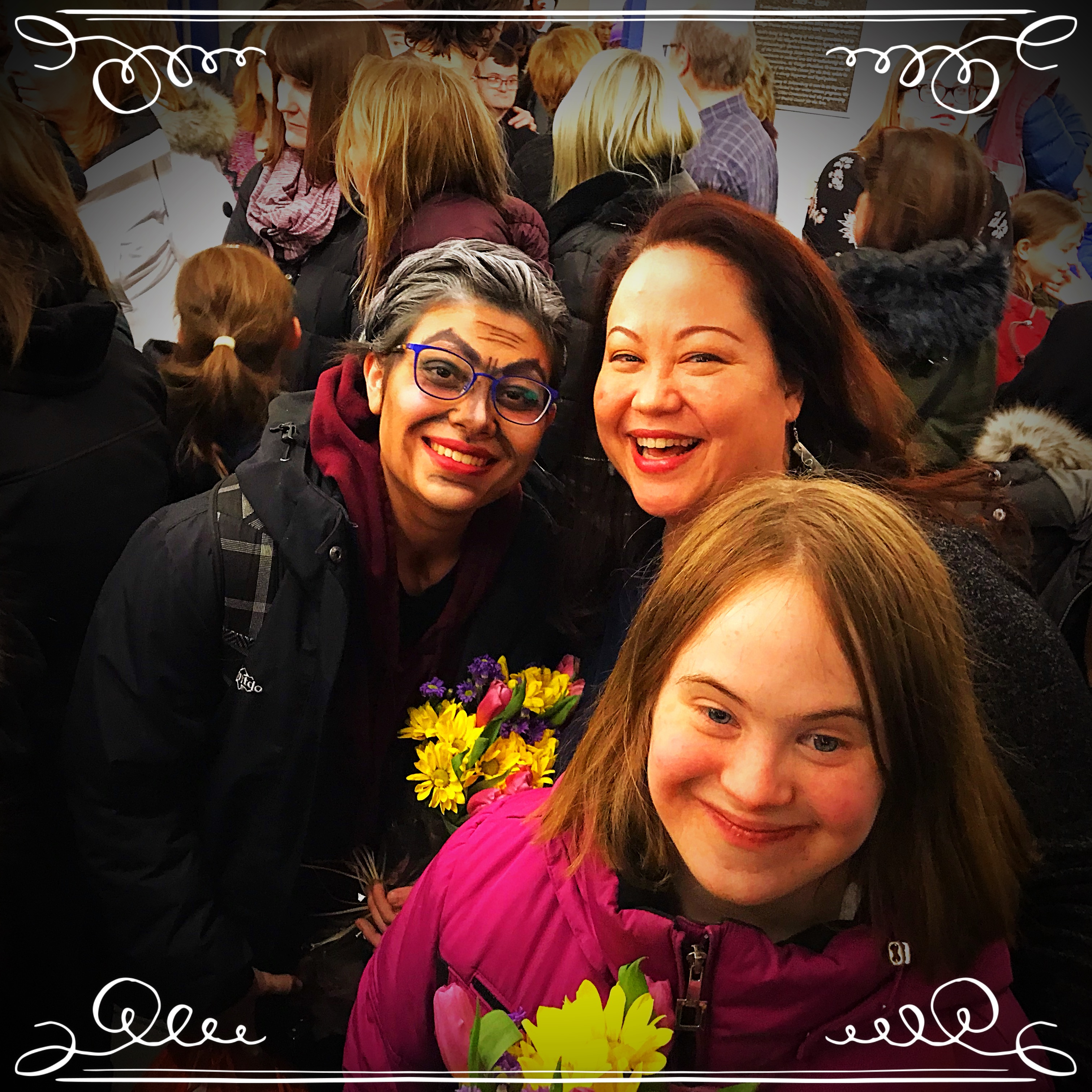 Mary Poppins Jr. with Meilyn and Valerie