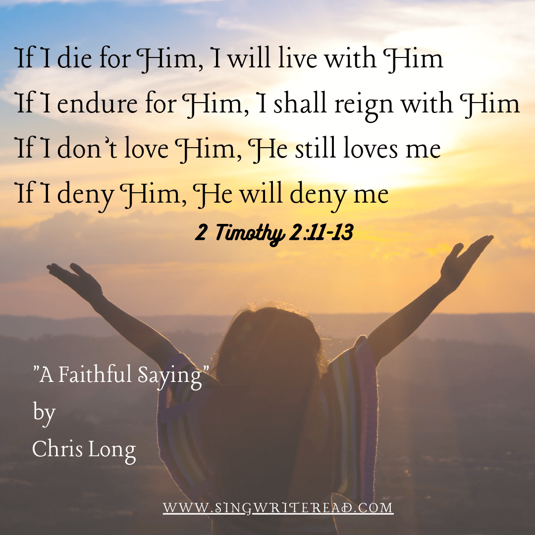A Faithful Saying by Chris Long