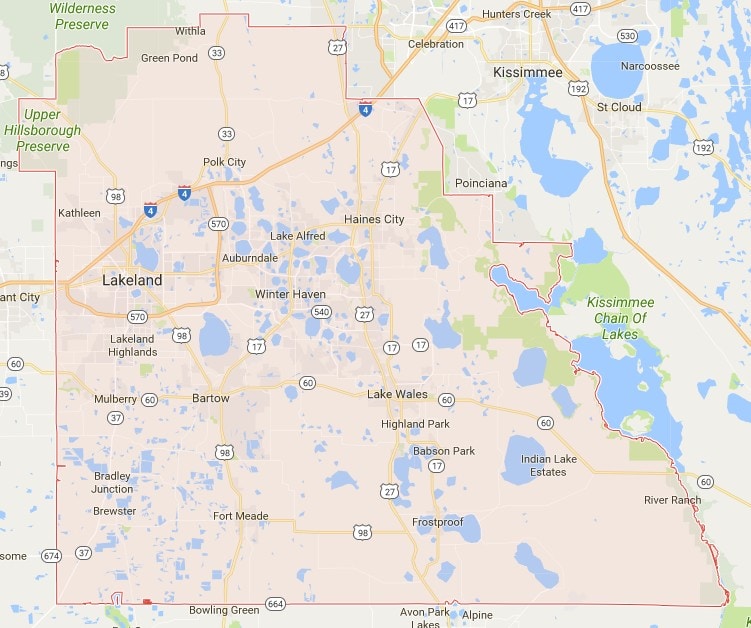Com Updates Interactive Sinkhole Maps Page 2 Polk County 