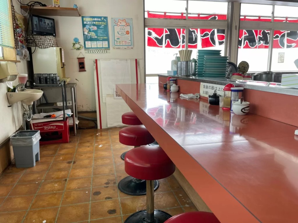 お店の店内