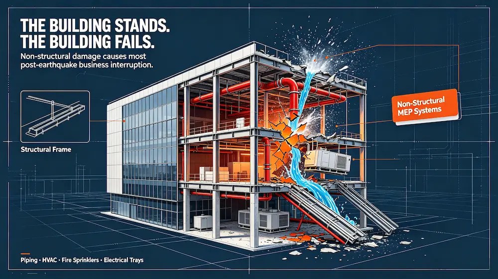 Seismic Bracing for Non-Structural MEP Components