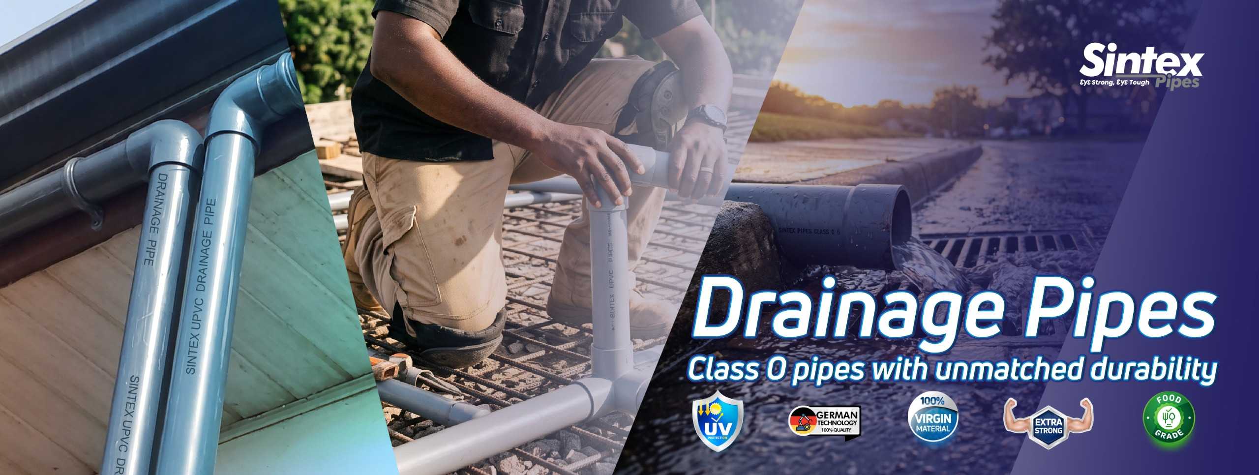 Sintex Drainage pipes