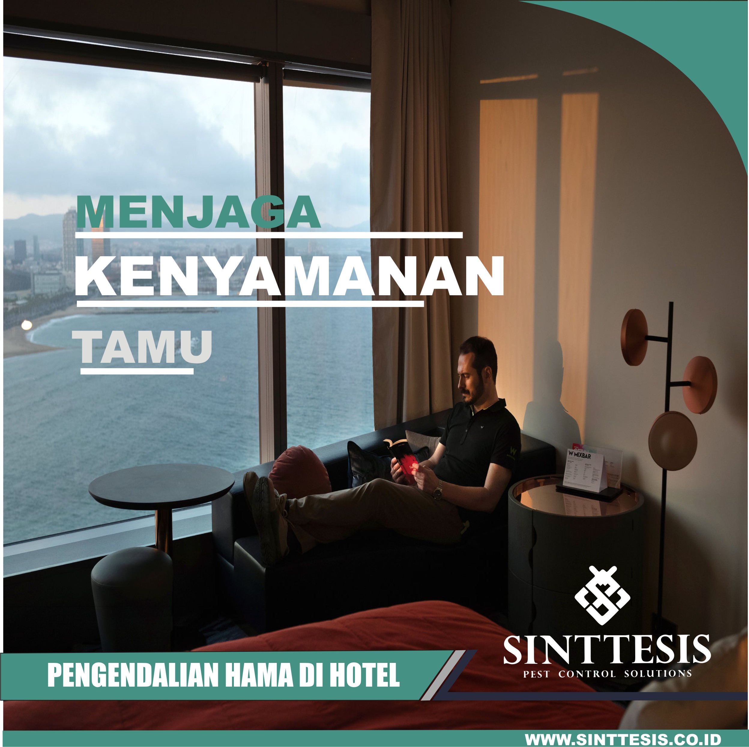 “mandiripest” adalah perusahaan jasa yang bergerak di bidang pengendalian hama (pest control) dengan merek “mandiripest”. Jasa Pembasmi Hama Hotel Sinttesis