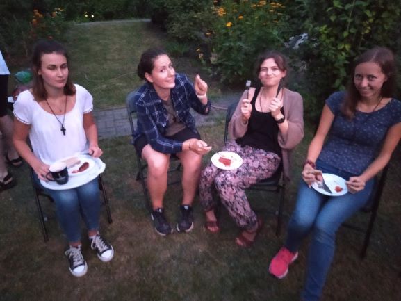 w domu Sióstr Białych