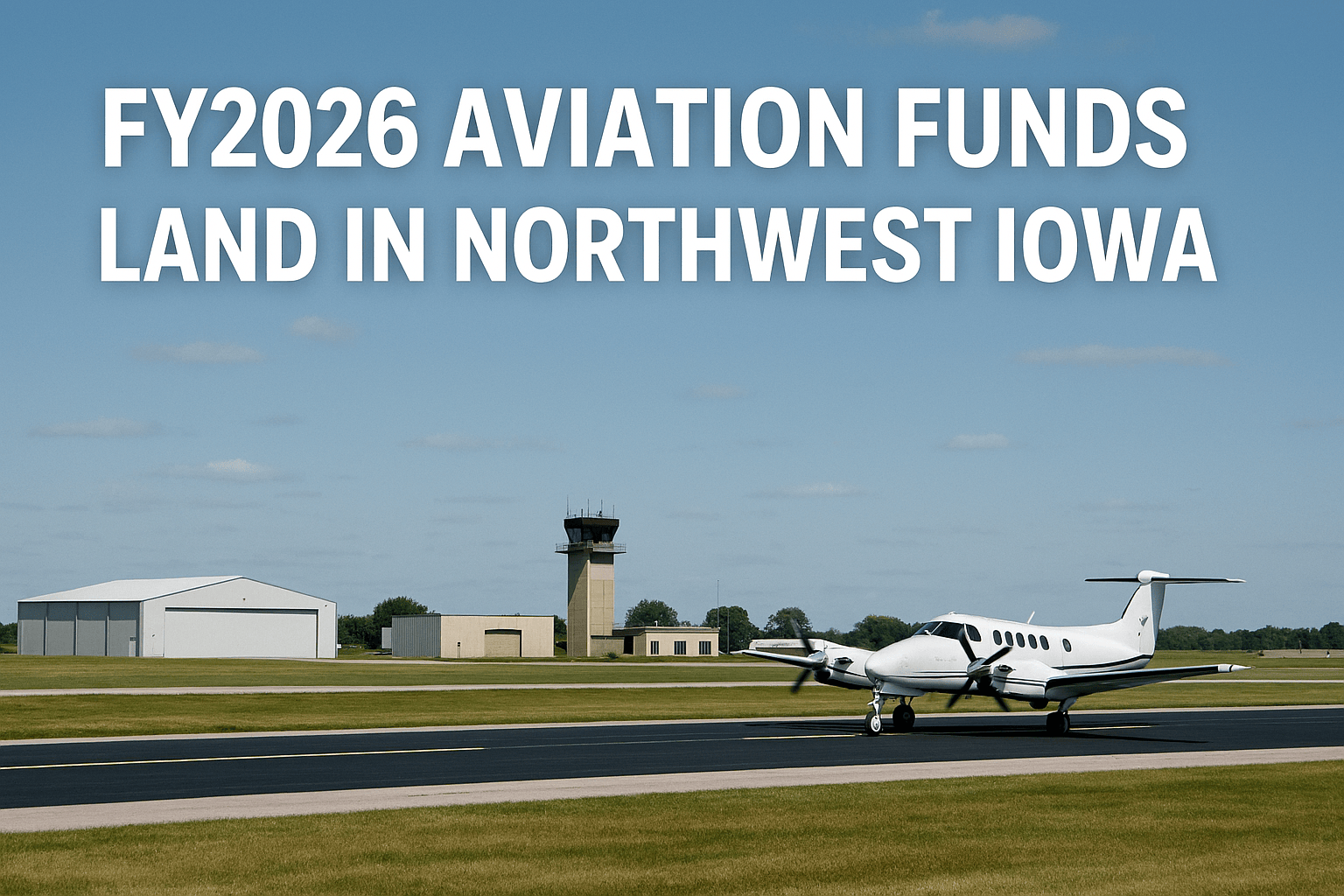 Northwest Iowa Airports Receive Boost Sioux County Radio Aviation Awards 
