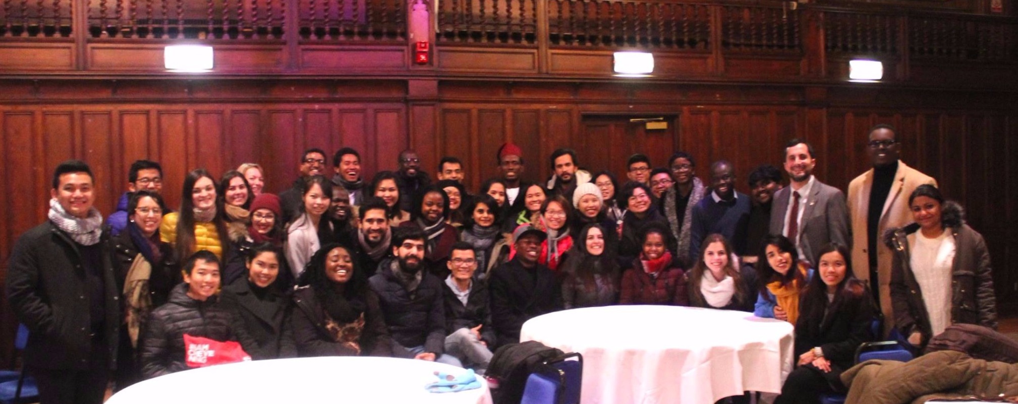 International scholars from all over the UK universities..