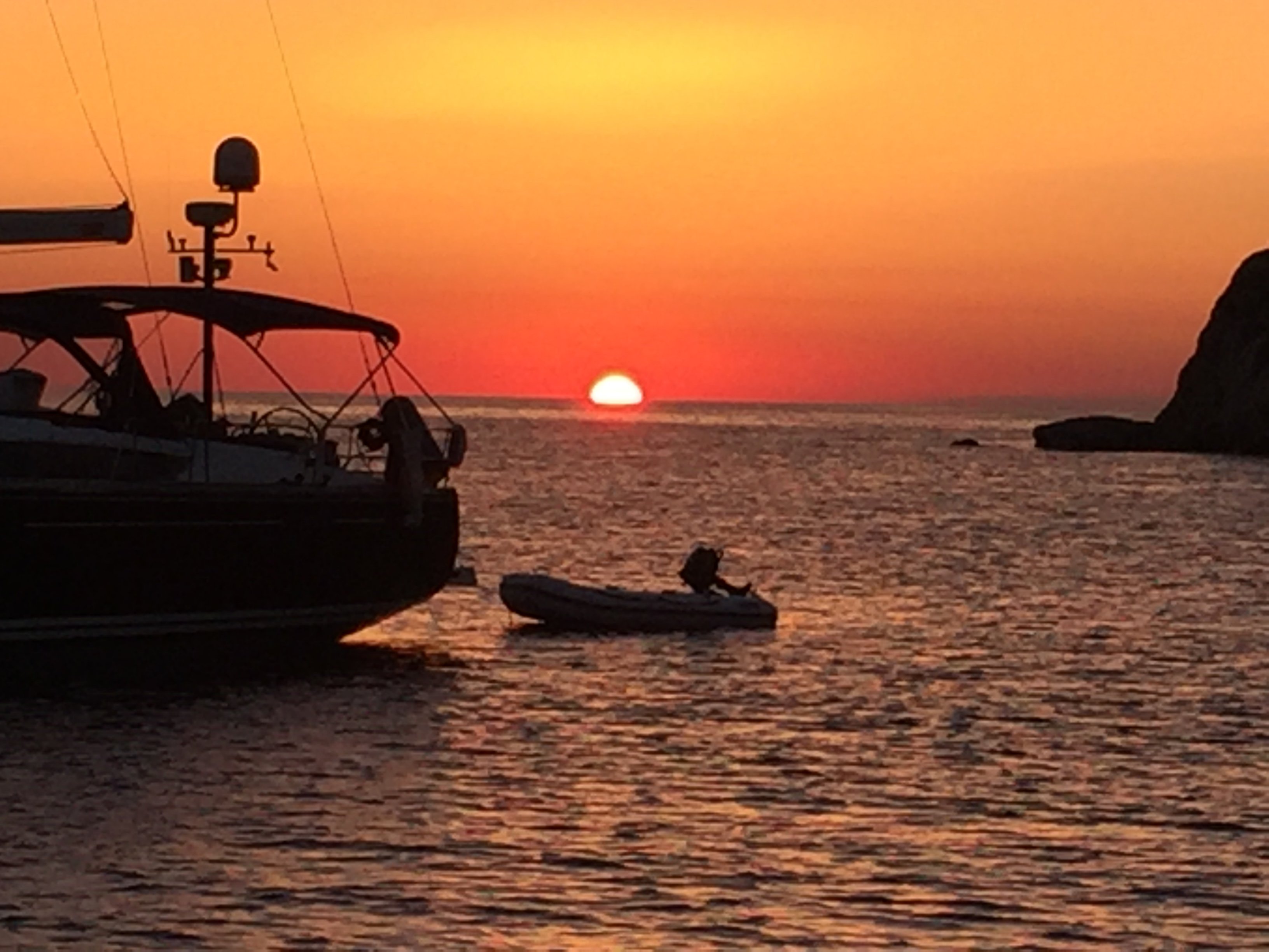 Tramonto a Cala Spalmatore