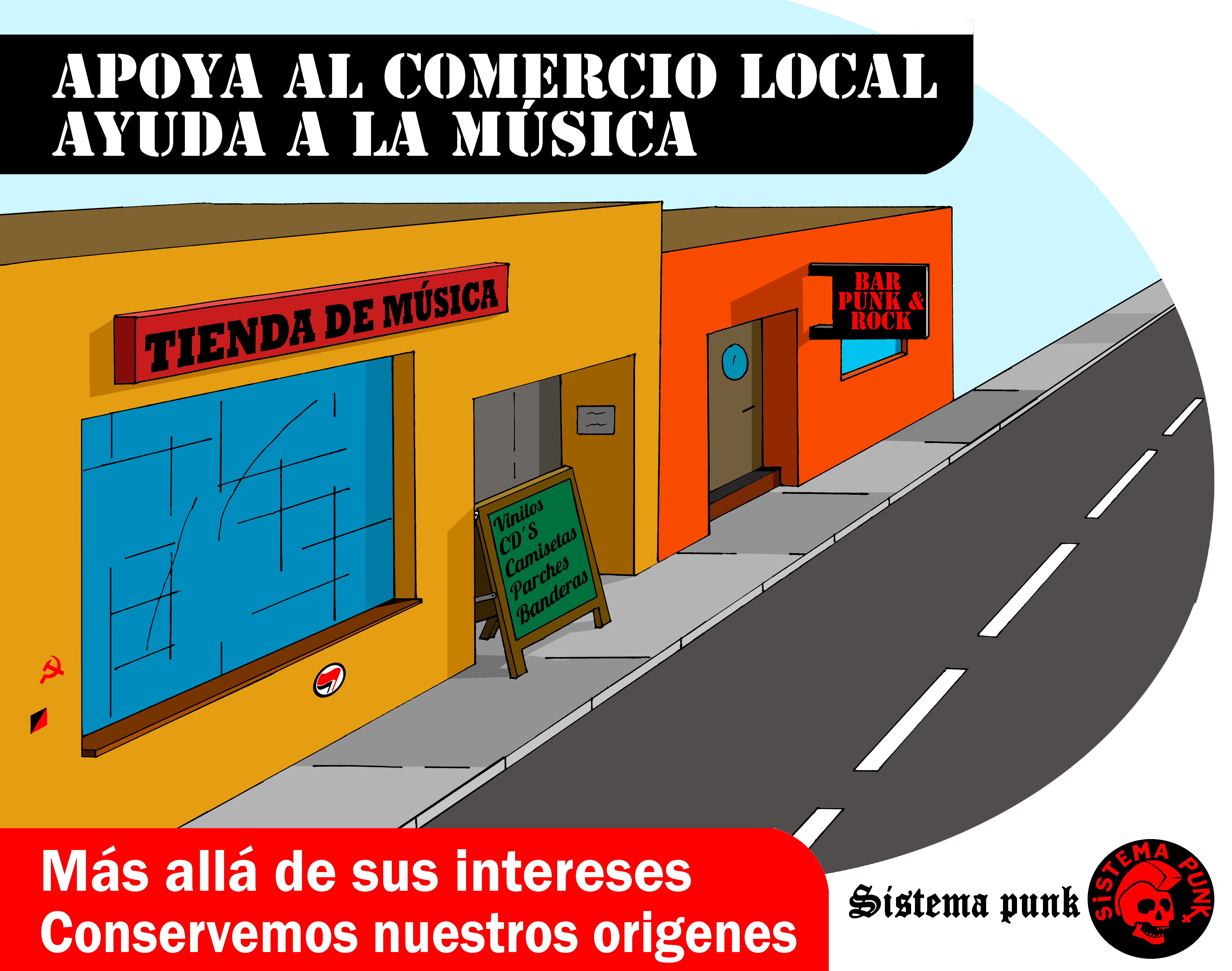 Apoya el comercio local