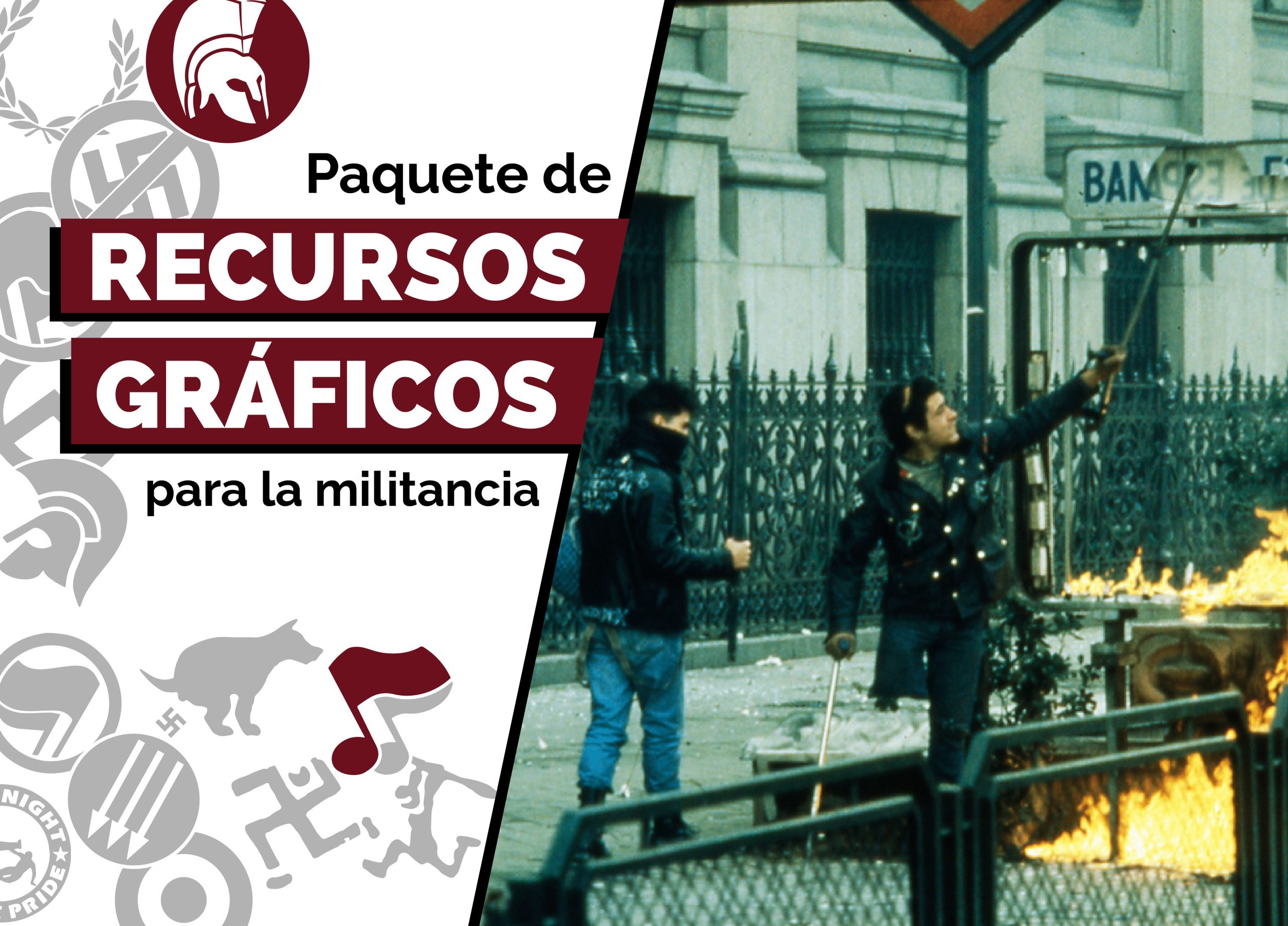 Descargar símbolos antifascistas | Sistema 161