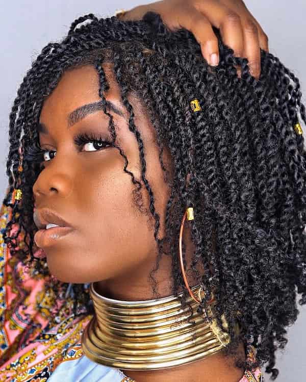 16 adorable mini twist hairstyles you'll love