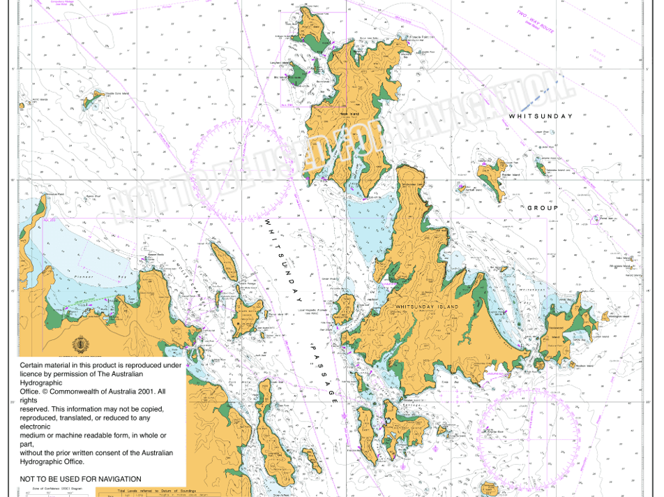 Image of training chart for navigation