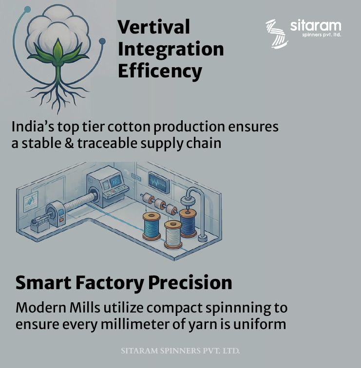 Vertival Integration Efficency - Sitaram Spinners