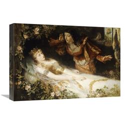 GCS-266270-22-142 22 in. Sleeping Beauty Art Print - Richard Eisermann