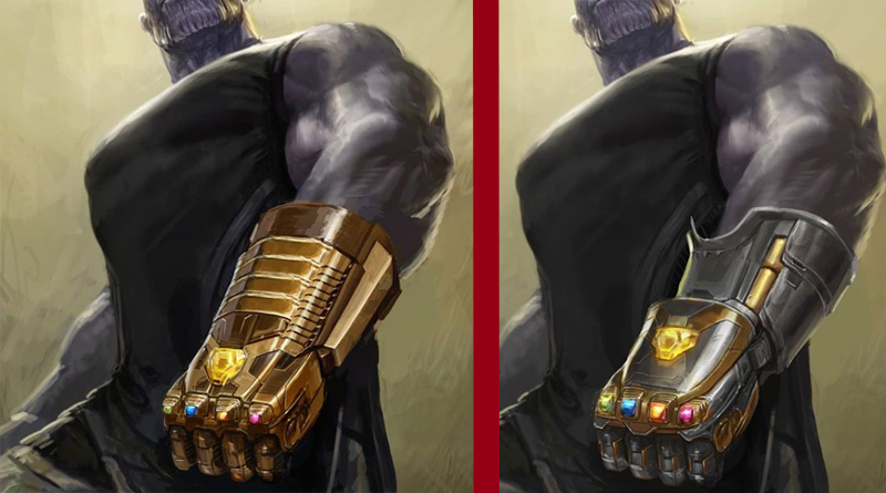 “Vingadores: Guerra Inifinita” | Artista da Marvel posta visual alternativo da Manopla do Infinito