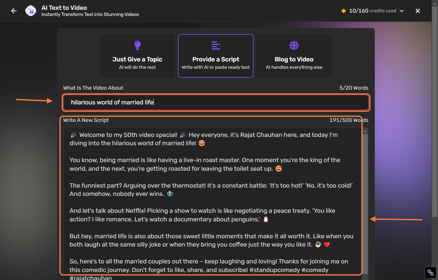 Ai Video Assistant Scripting Templates Pdf - Creative Gradient Photo - HD