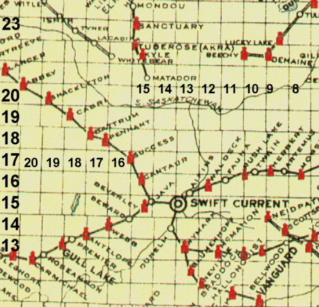 Sask cooperative elevator company ltd elevator system 1924-1925