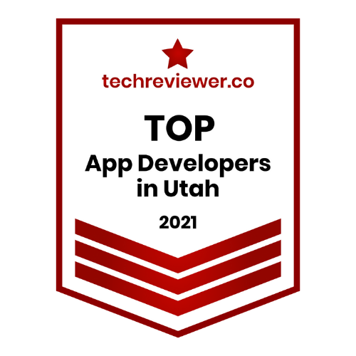 TechReviewer top app developers Utah badge
