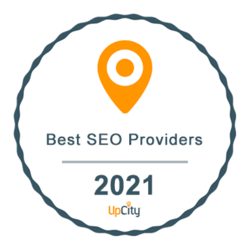DesignRush best SEO providers badge