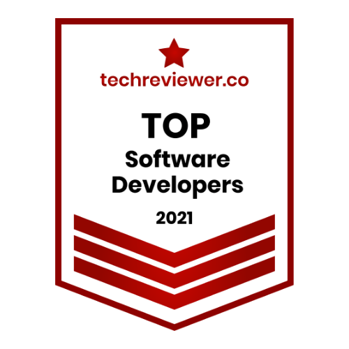 TechReviewer top software companies Utah badge
