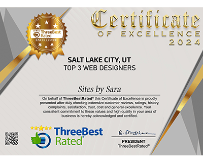 ThreeBestRated 2024 certificate of excellence