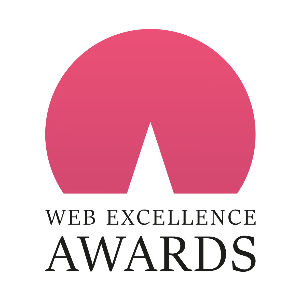 Web Excellence Awards 2026 winner badge