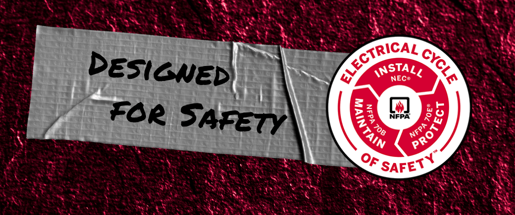 Electrical Cycle of Safety logo with "Designed for Safety"