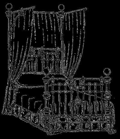 что можно нарисовать на кровати