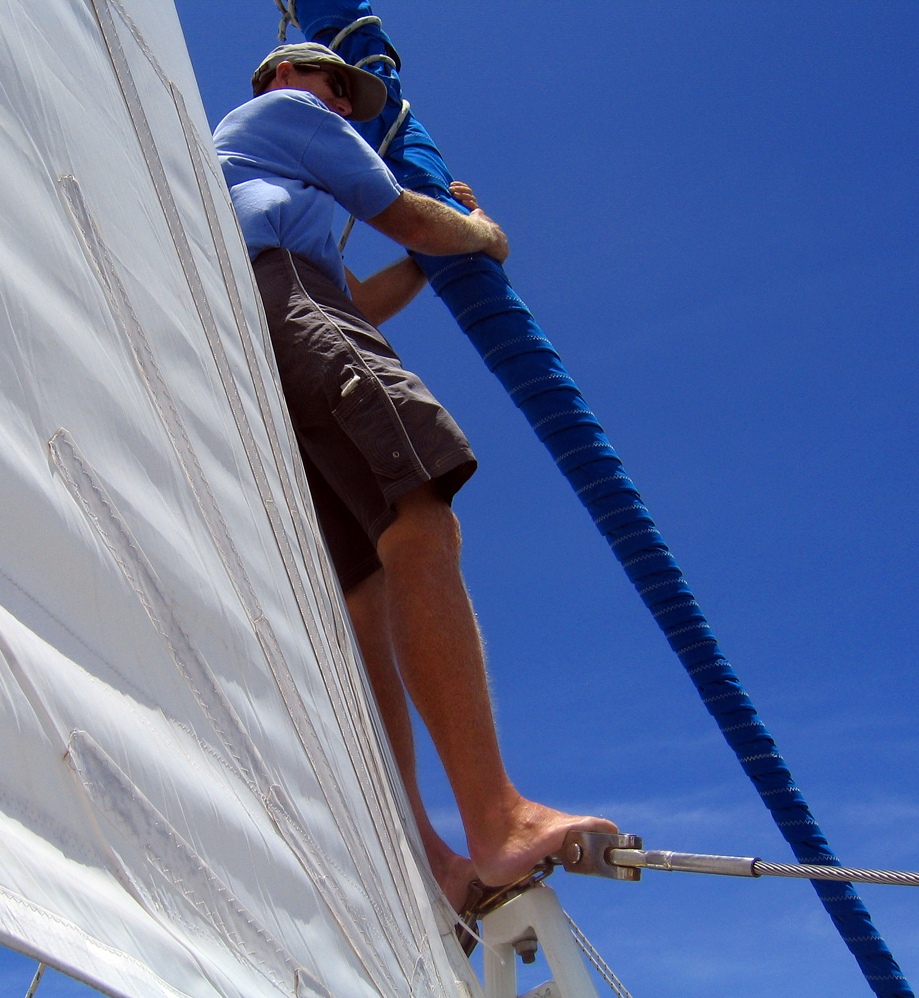 sailing in the British Virgin Islands
