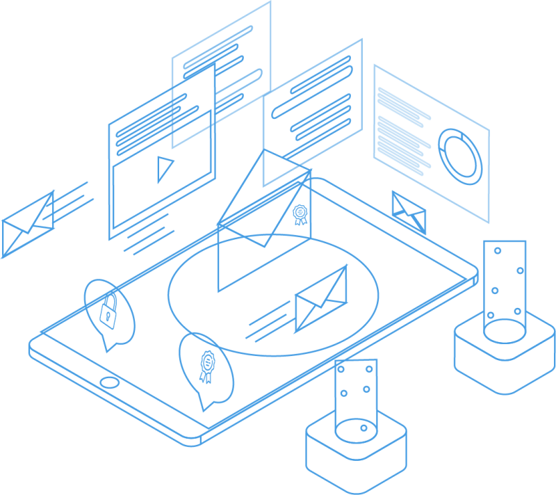 Technology Sixscape - Best Light Illustrations in Full HD