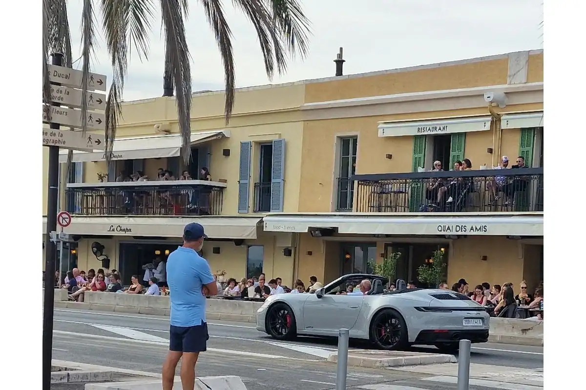 Street scene in nice