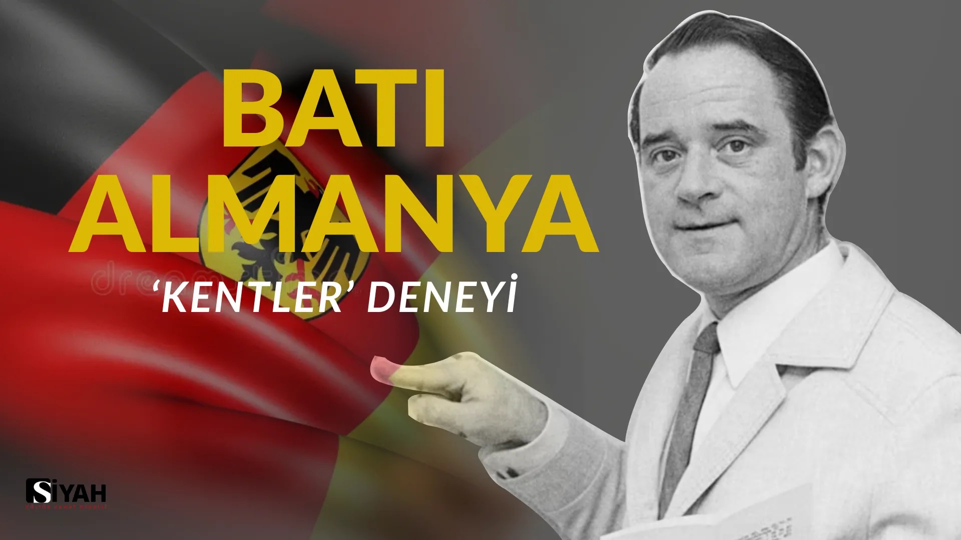 Batı Almanya 'Kentler' deneyi. Görsel: Siyah Dergi