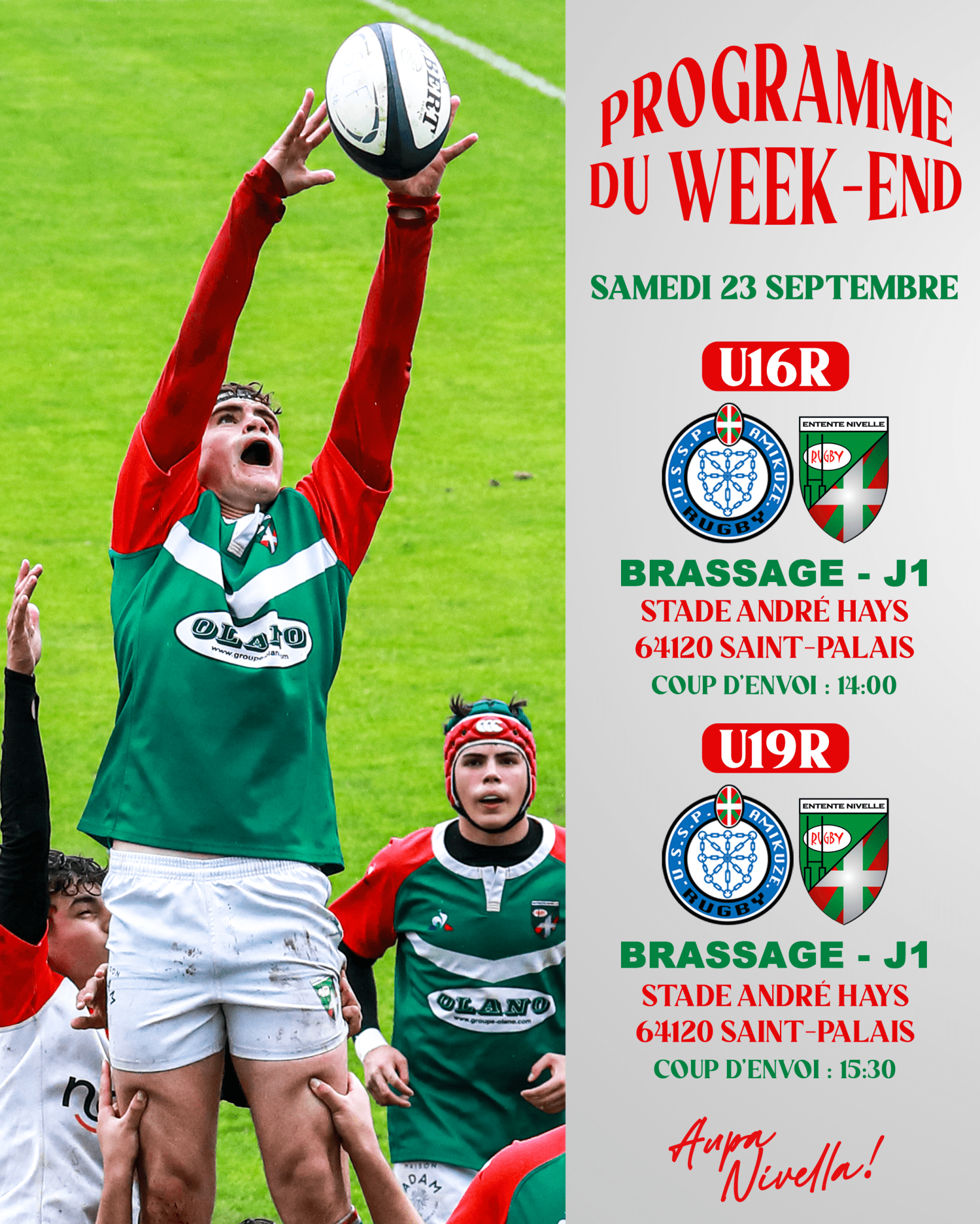 PROGRAMME ENTENTE NIVELLE